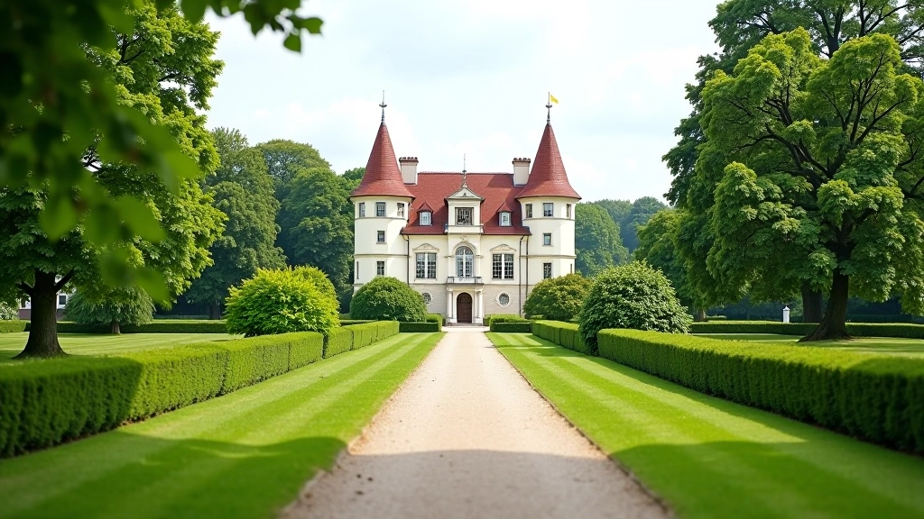Biržų pilies vaizdas
